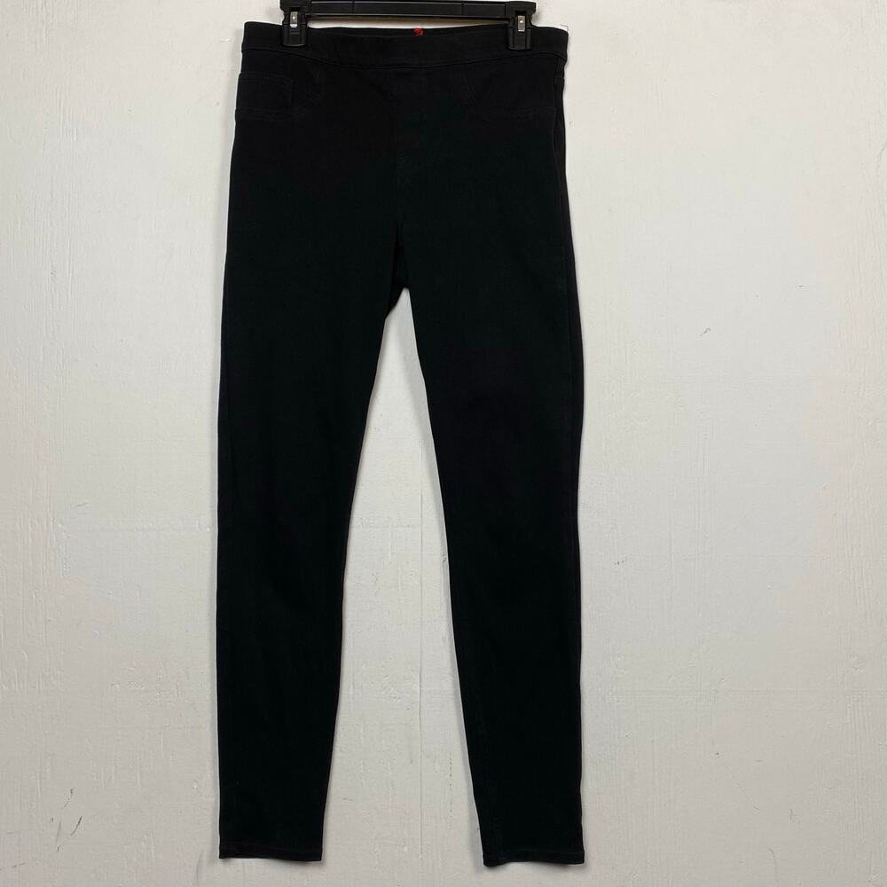 Spanx Jean-ish Women's Black Ankle Leggings 20056R Size Medium